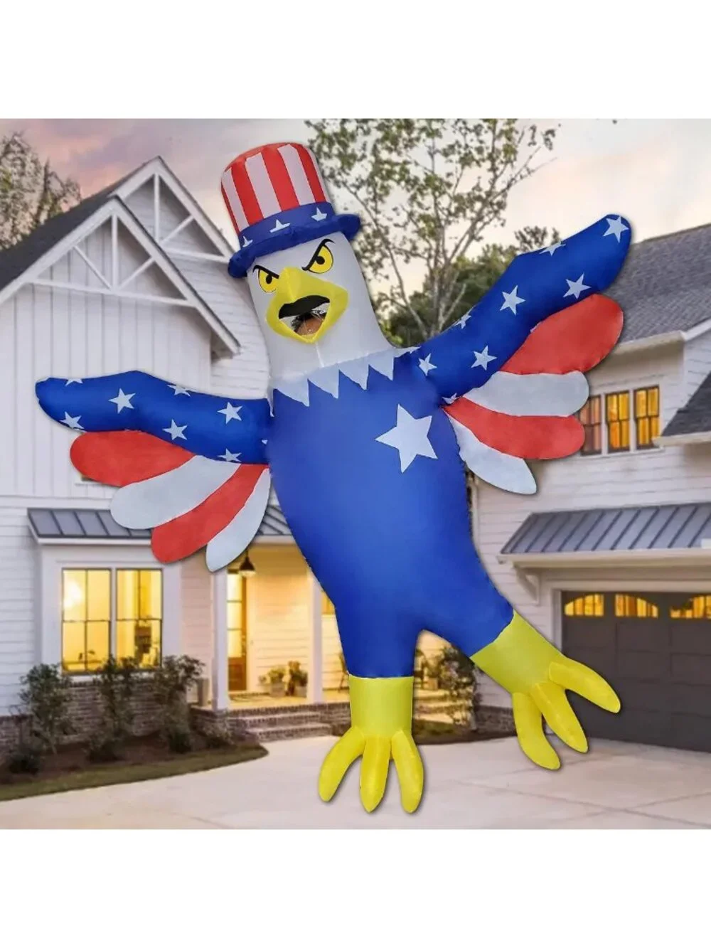 Inflatable Bald Eagle Costume for Adults - Perfect for Independence Day